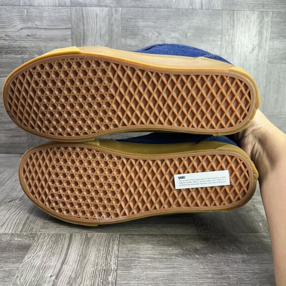Vans Chukka Pro Push Men's size 12 Denim Blue Gum Skateboarding Shoes - Picture 7 of 8